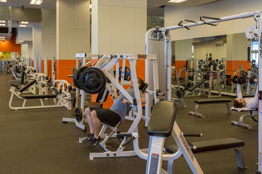 The YMCA provides a lower-cost gym for downtown.