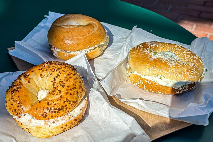 Some offerings from Starship Bagel in Dallas,  whose bagels have been winning accolades even in New York, the nation's bagel capital.
