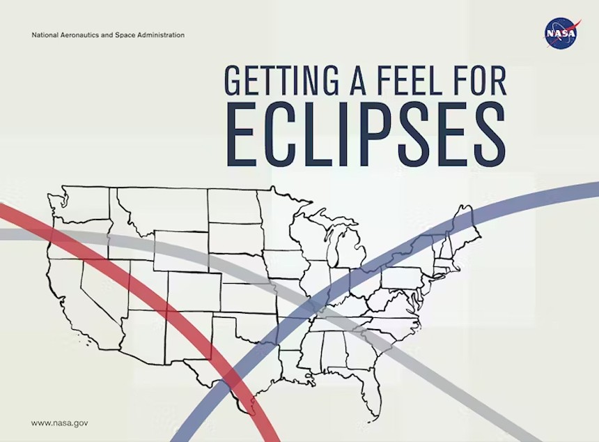 ‘The Getting A Feel for Eclipses’ guide helps blind and visually impaired people learn about the eclipse.