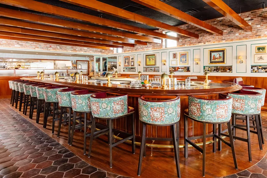 the bar at jack and Harry's