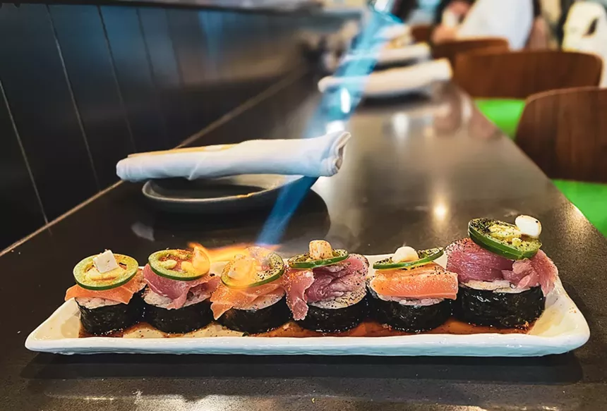 Kaiyo rolls at Kaiyo in Dallas