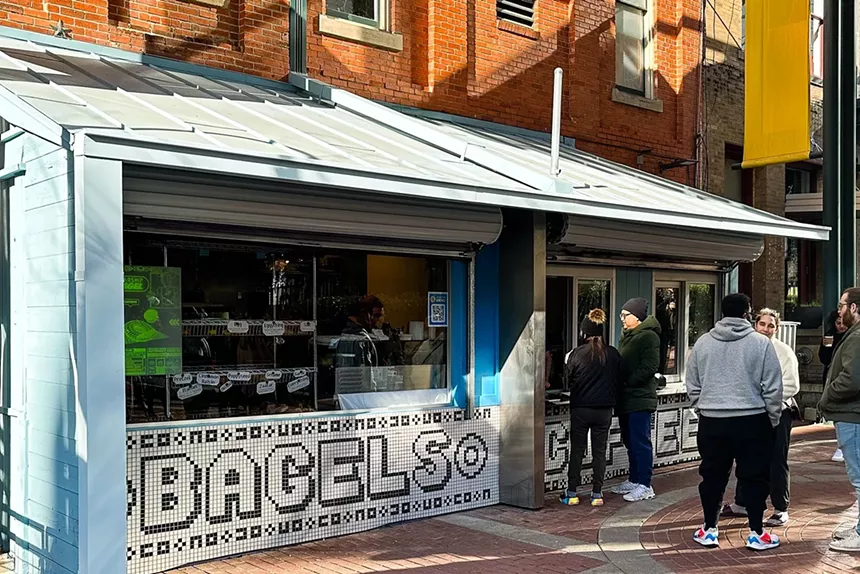 Starship Bagels in downtown Dallas