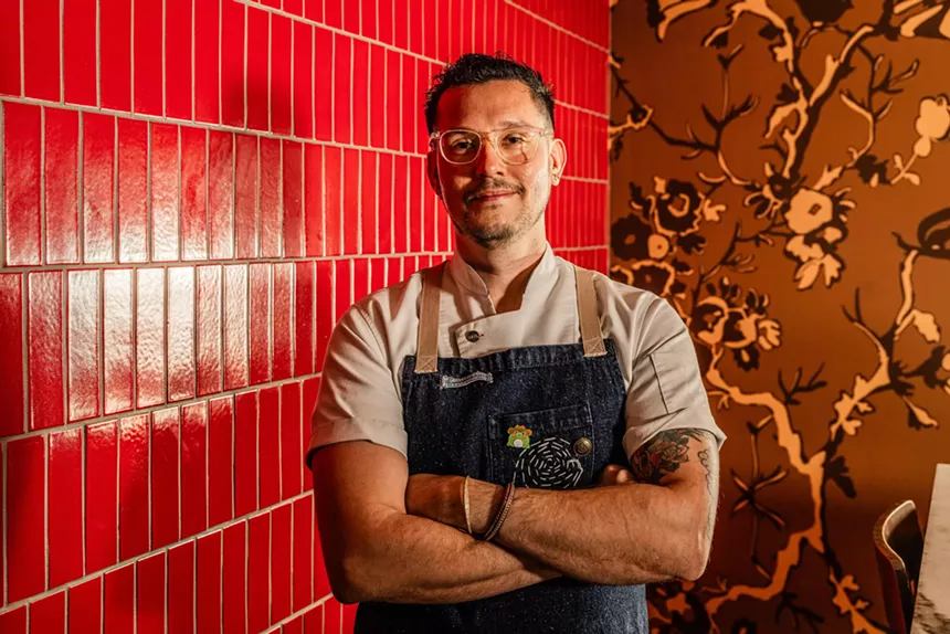 Chef Steffen Perico at Uchiko.