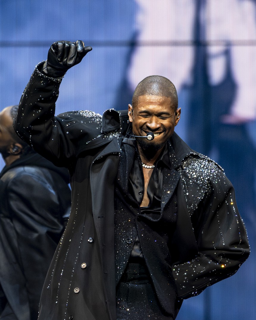 Usher brought the first night of his "Past Present Future" tour to American Airlines Center on Thursday, Oct. 3, 2024.