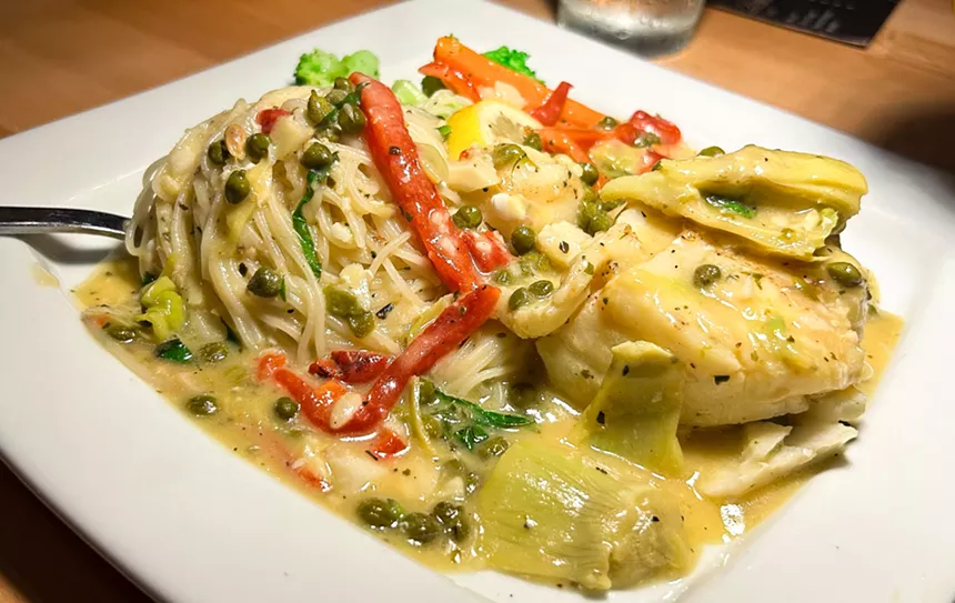 Chilean Sea Bass Venezia Trattoria