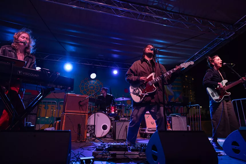 The last night of DFW's Jambaloo Festival featured the Texas Gentlemen.