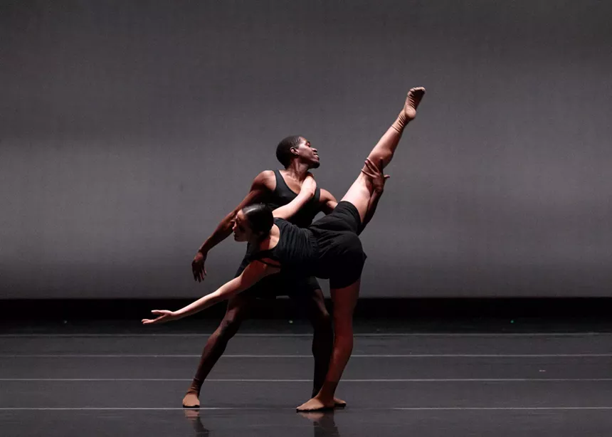 A scene from Revenir by the Ballet North Texas.