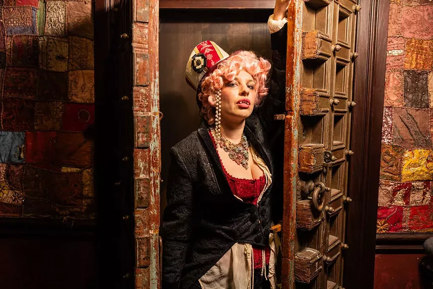 A scene from DJ Blake Ward's High Fantasy party in Dallas.