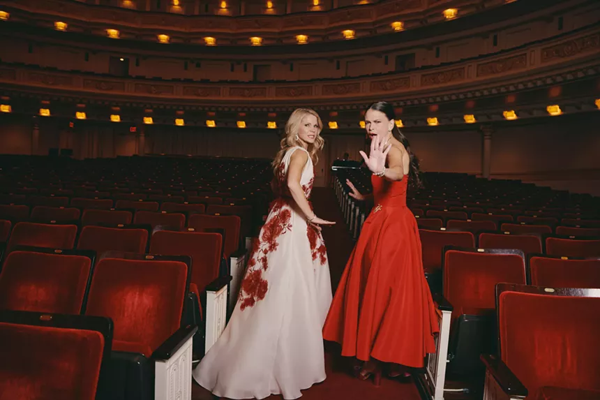 Kelli O'Hara and Sutton Foster