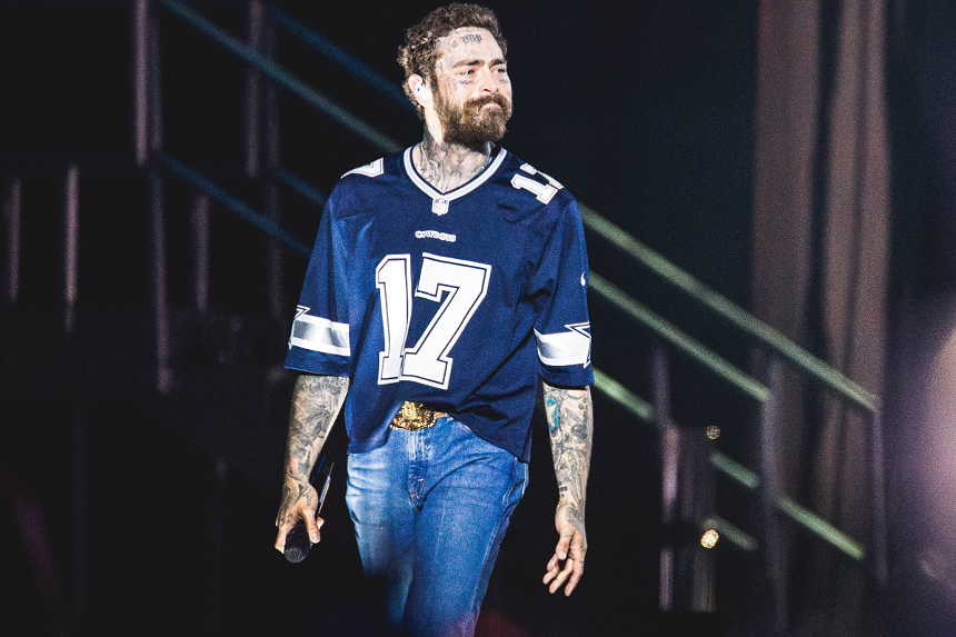 Man on stage