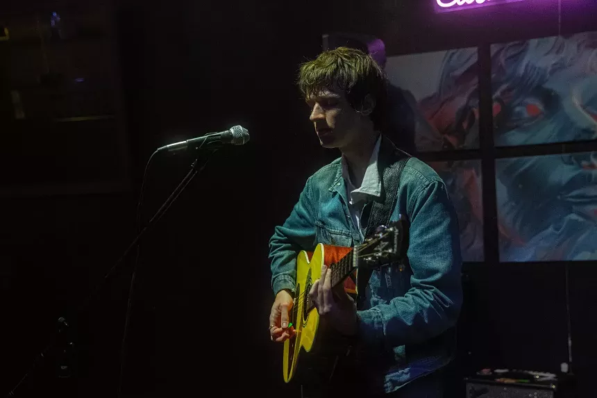 Man playing guitar