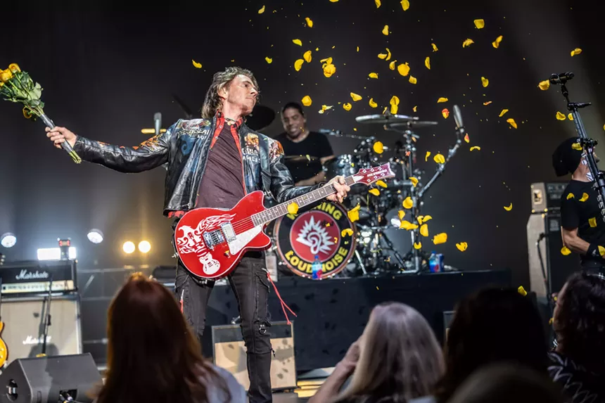 Man performing on stage