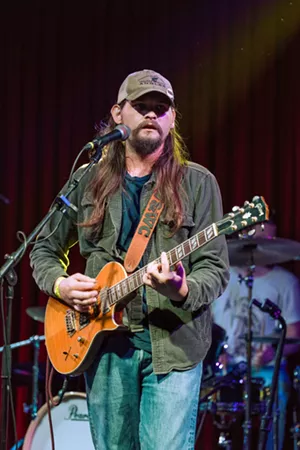 Man performing on stage
