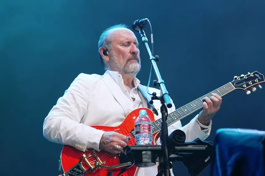 Man performing on stage