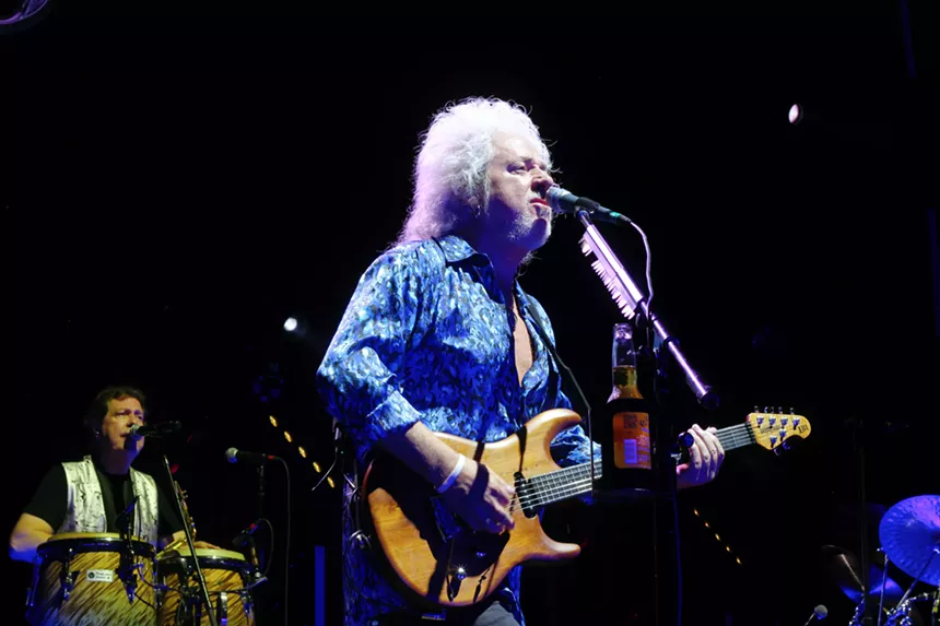 Man performing on stage