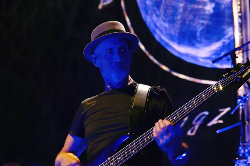 Man performing on stage