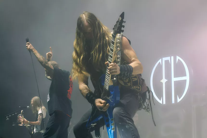Man performing on stage