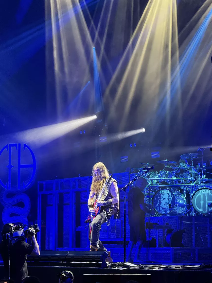 Man performing on stage