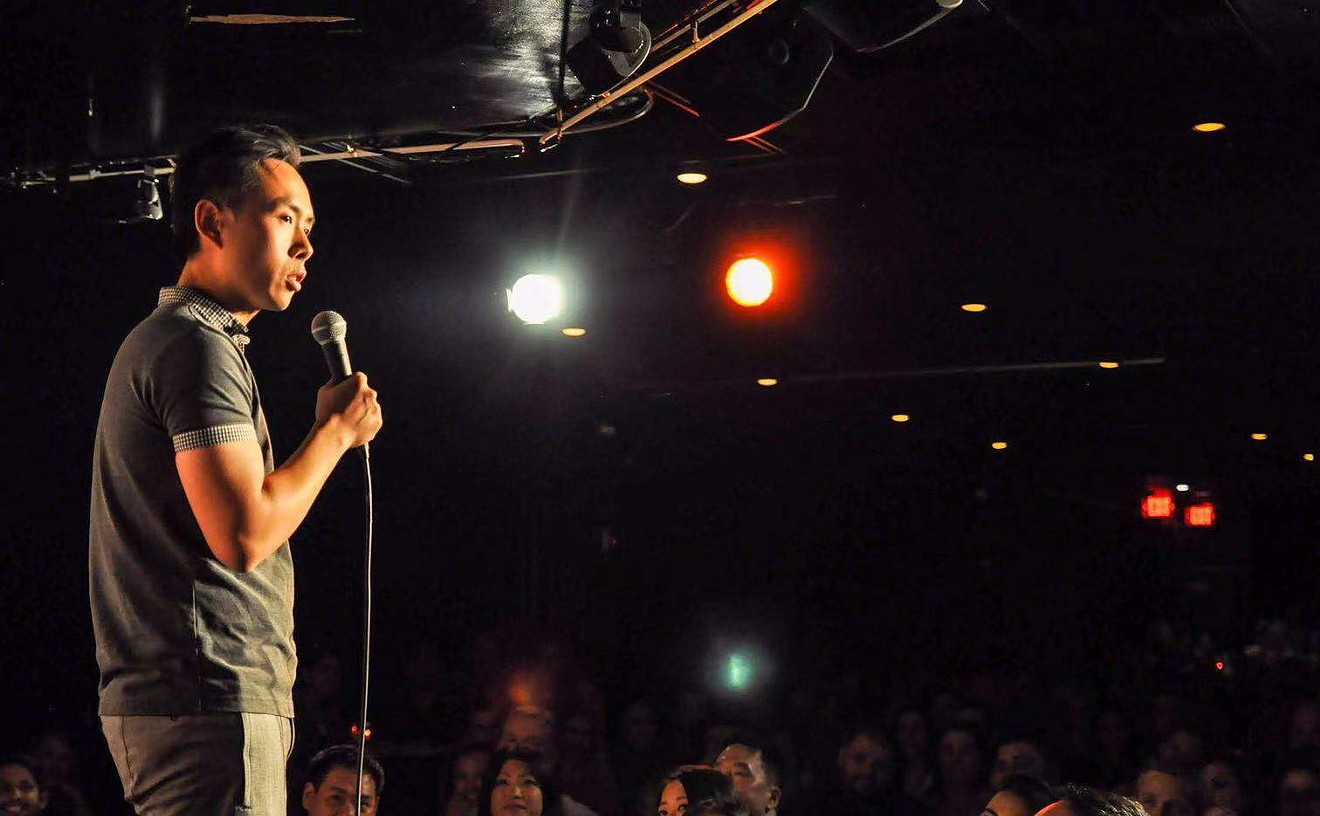Comedian Peng Dang performs a set at the Addison Improv. He'll headline a 9:30 pm show on Friday at the Stomping Ground Comedy Theater in Dallas.