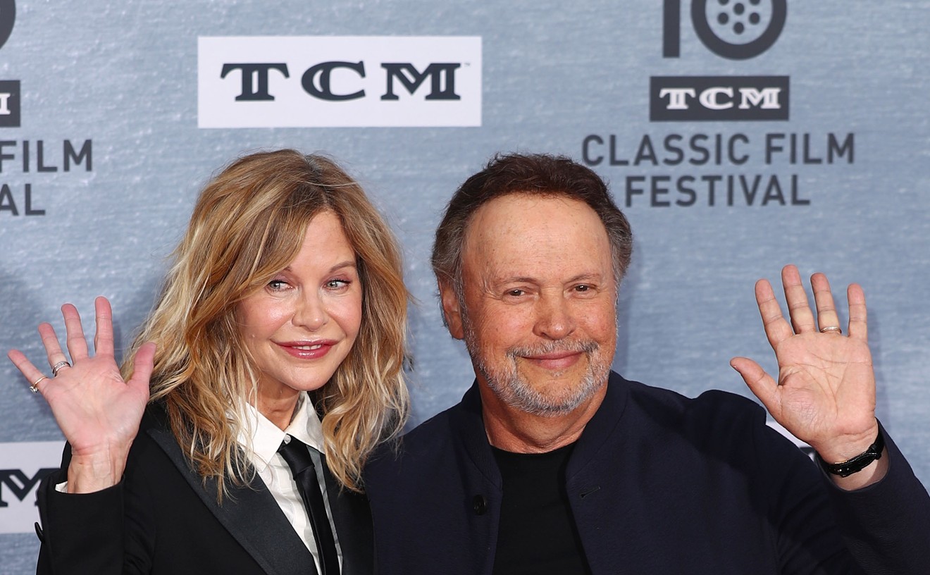 When Harry Met Sally stars Meg Ryan and Billy Crystal at the Classic Film Festival screening in 2019. Hear that? Classic.