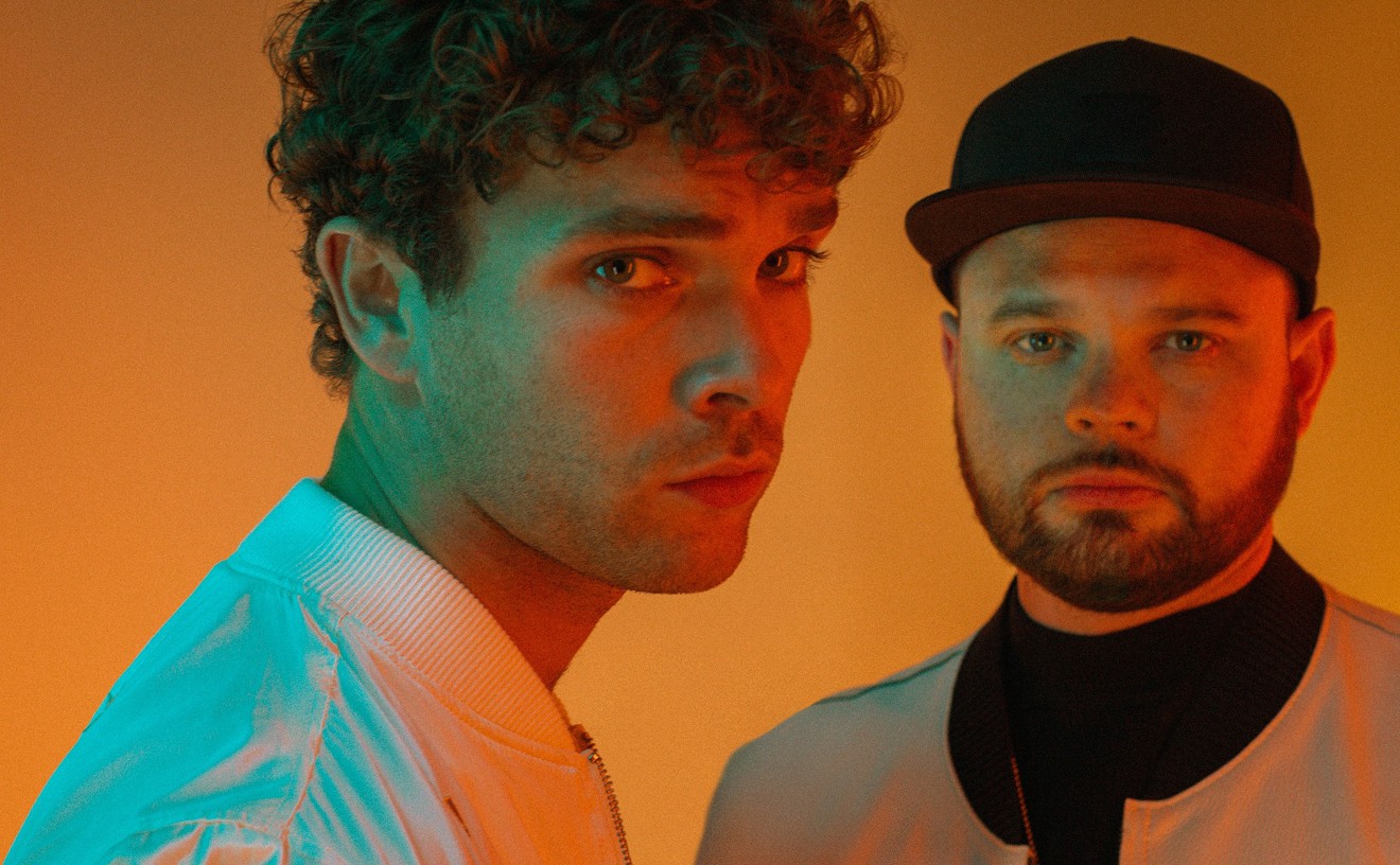Ahead of Royal Blood's Dallas show, Mike Kerr (left) talked about trying to become the next David Blaine and the difference between American and British crowds.