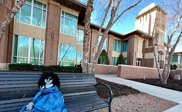 Creepy Victorian Murder Doll Turns Keller's Town Hall Into a Horror Tourist Stop