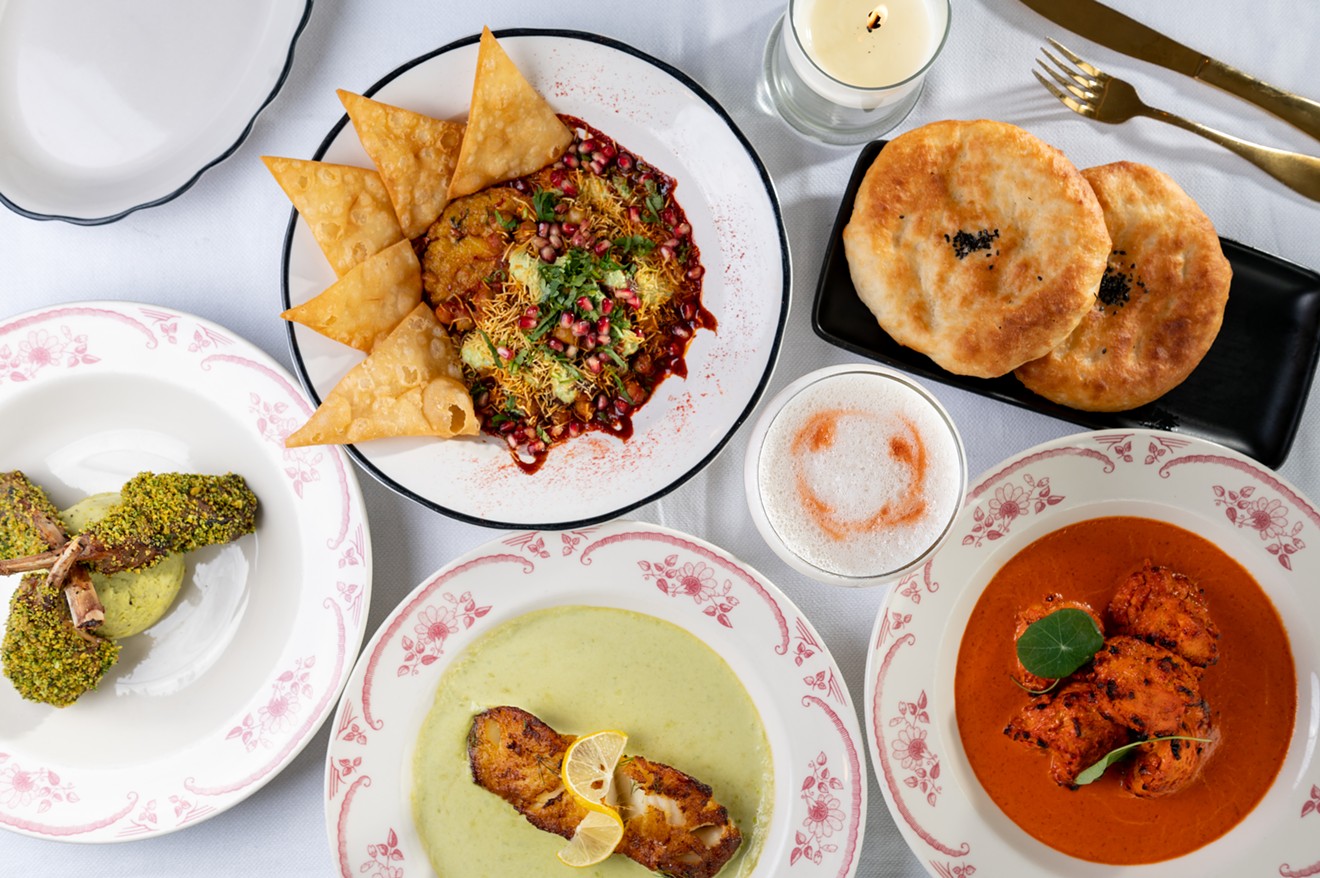 Âme serves Indian fare backed by classic French cooking techniques.