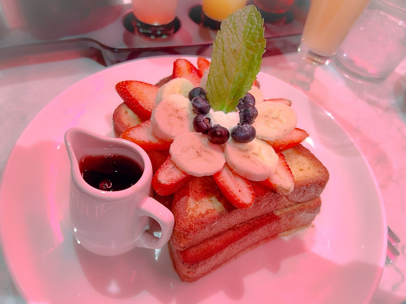 The Very Berry French Toast stole the show at a recent brunch.