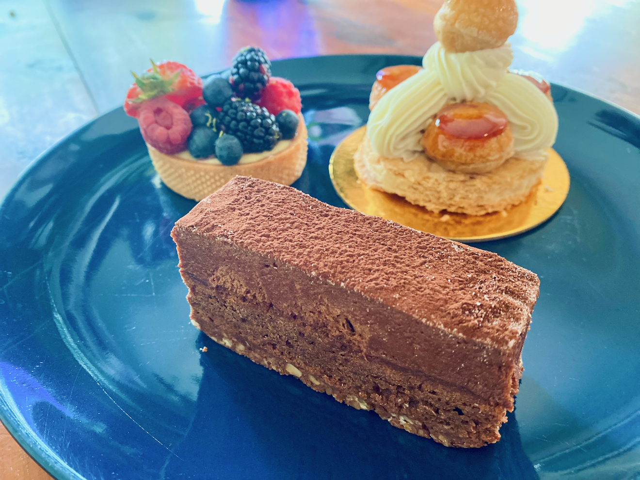 French-trained pastry chef Yi Ting has developed a divine menu of sweets at Brian's coffee.