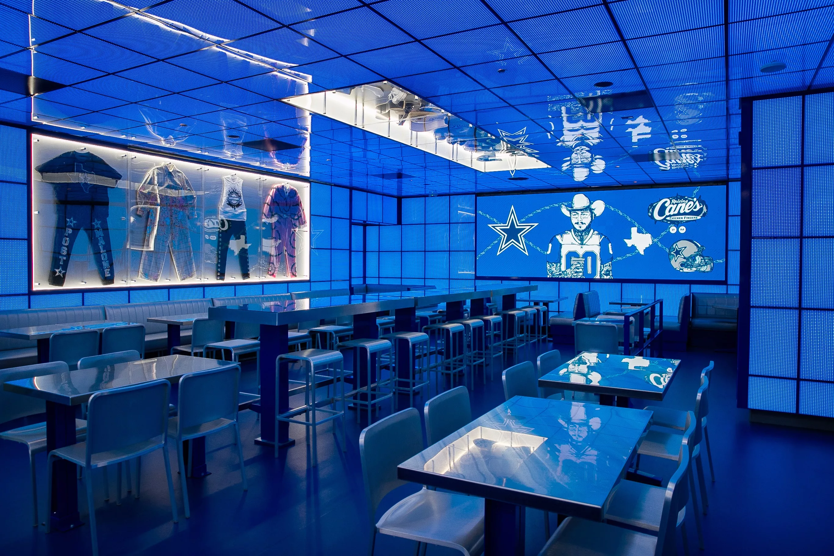 A New Raising Cane's in Dallas is a Tribute to the Cowboys and Post