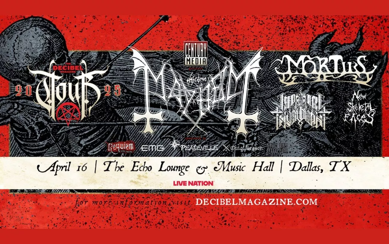 Win 2 tickets to Decibel Magazine tour!