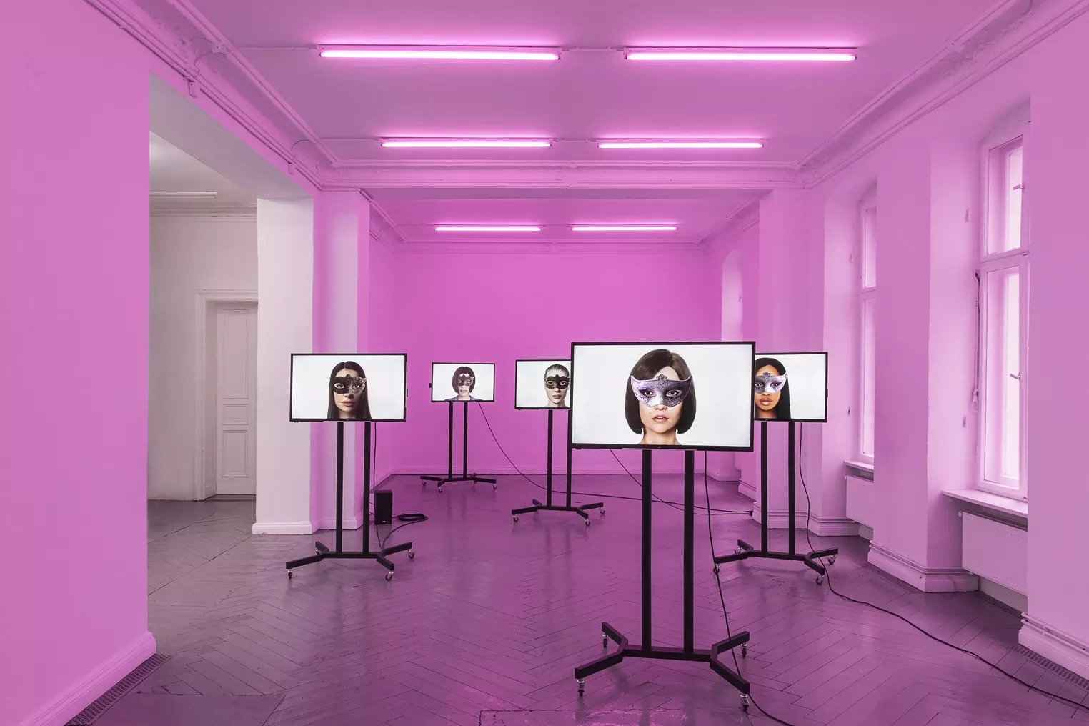 Self-taught visual artist Tiffanie Delune showcases her latest work at