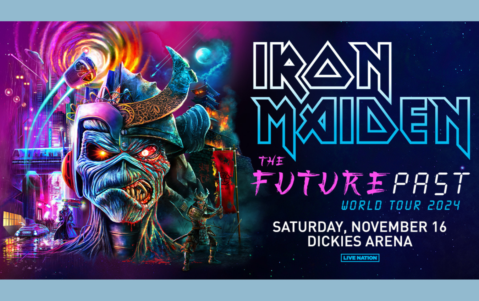 Win 2 tickets to Iron Maiden! Free Stuff