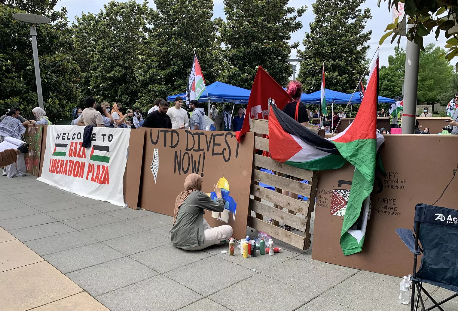 UT Dallas Students, Faculty Arrested At Pro-Palestine Encampment - Vimarsana News