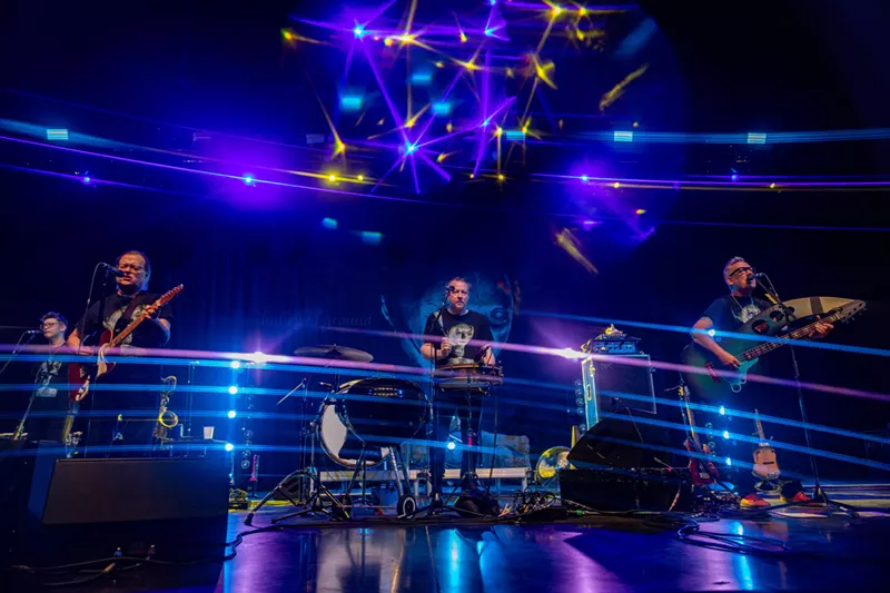 Image: The band performed their first and second albums in their entirety.