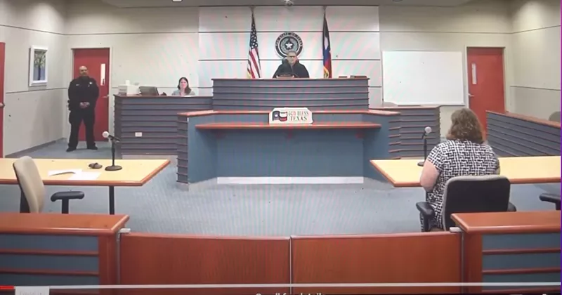 Image: Danny didn't show up to his eviction trial, just like a deadbeat.