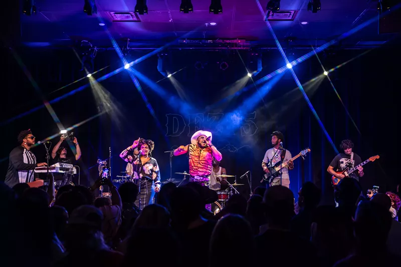 Image: Man performing on stage