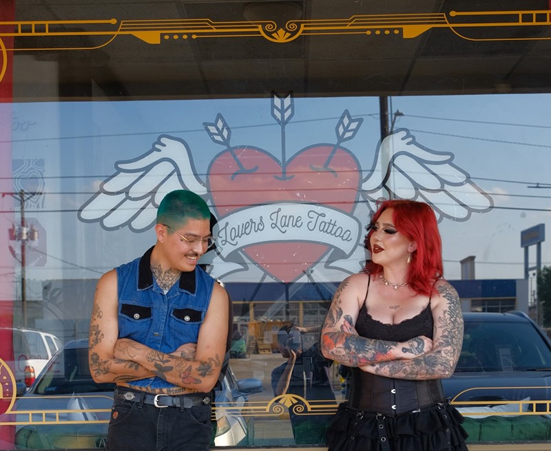 Lovers Lane Tattoo is an inclusive new shop from one of Denton's best-known tattoo artists.