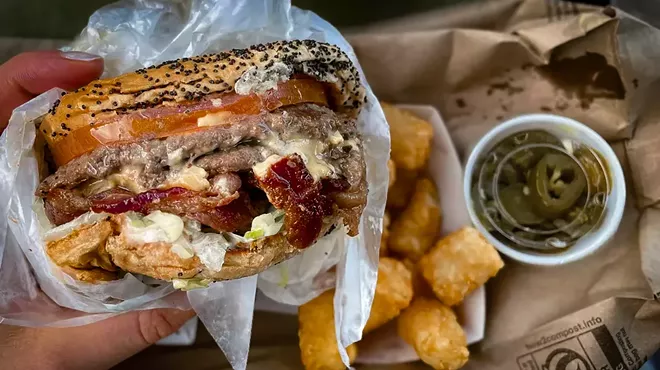a burger from keller's in dallas