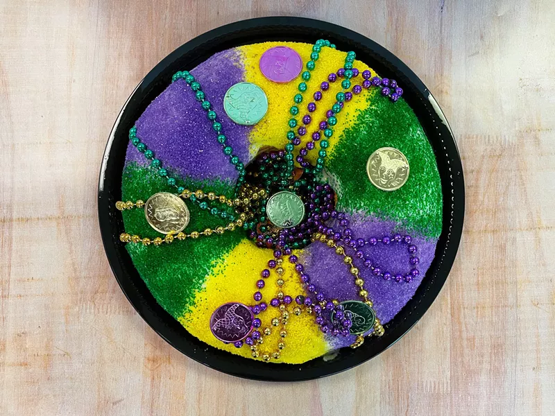 Image: Haute Sweet Patisserie's king cake
