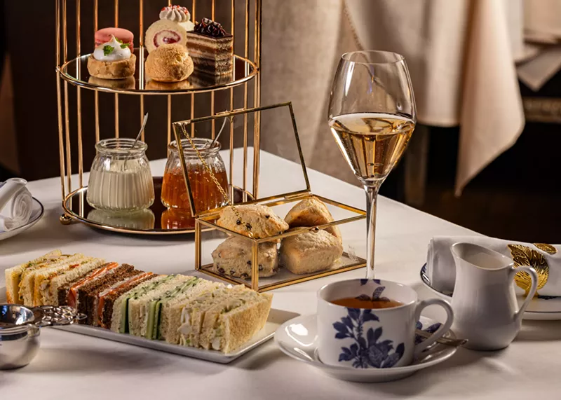 Image: tea time at the mansion in dallas
