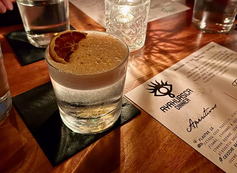Image: The clarified margarita at Ayahuasca is one of the best cocktails in Dallas.