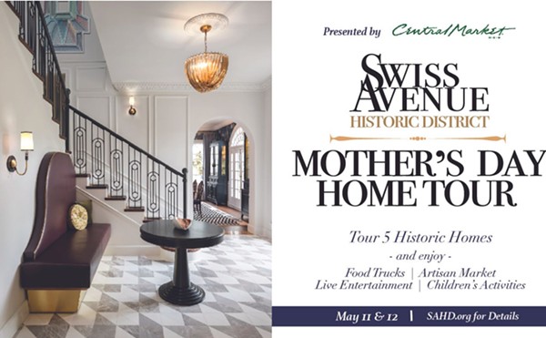 Win 4 tickets to the 2024 Swiss Avenue Historic District Mother's Day Home Tour!