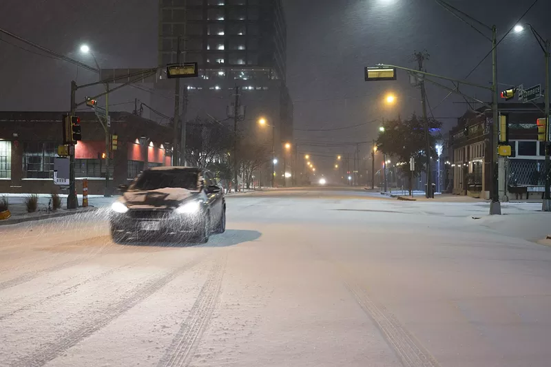 Image: snowy weather