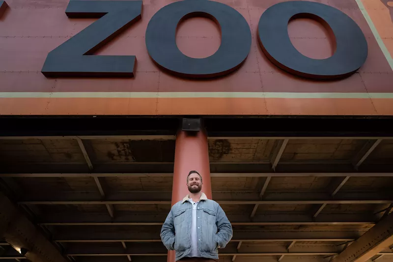 Image: Dallas Zoo neighbor and supporter Jordan Gooch says the zoo is a huge attraction for his family.
