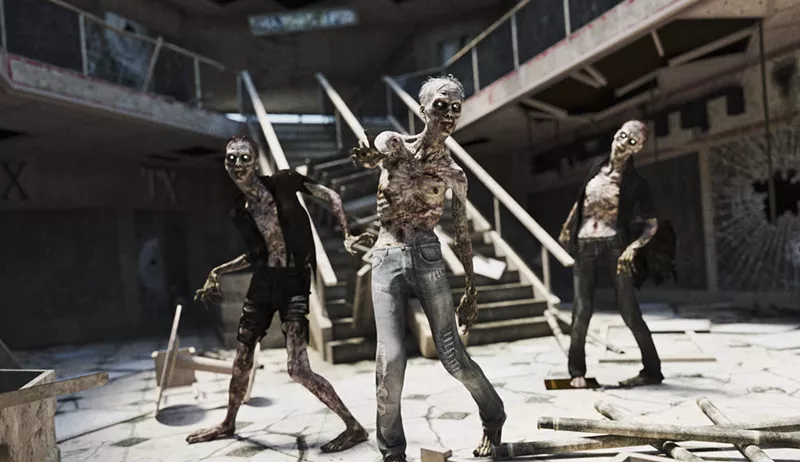 Image: The Zombie Safari at Cousins Paintball Park lets you hunt for zombies without running the risk of becoming one.